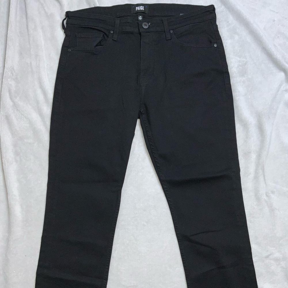 Paige women black Lennox skinny jeans